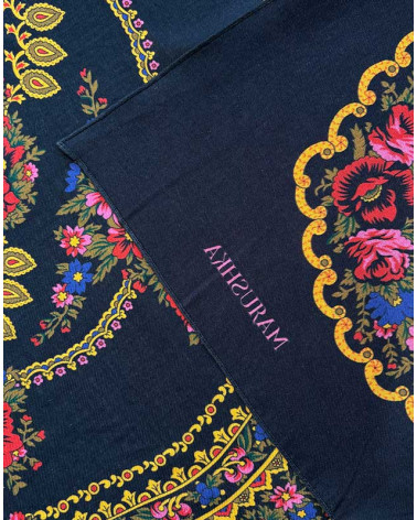 Foulard slave anthracite