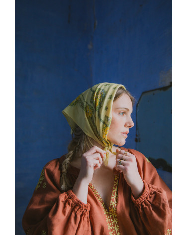 Mini Foulard Slave Jaune