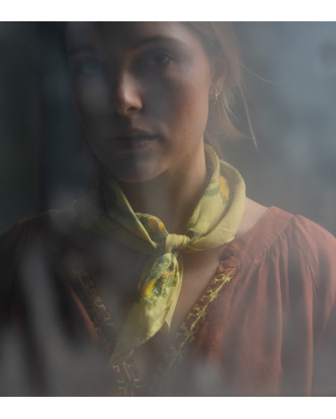 Mini yellow scarf
