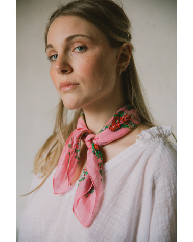 Mini Foulard Slave Rose