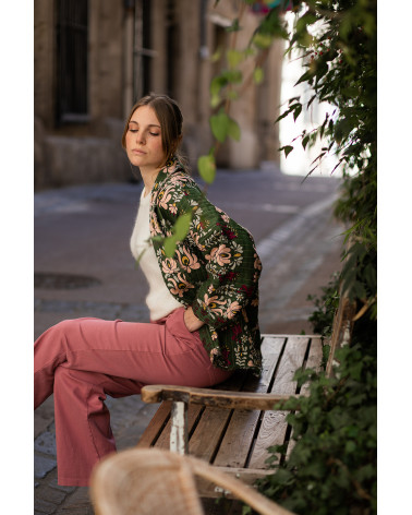 Un kimono réversible pour un maximum de possibilité !